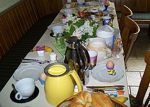 Foto: Frühstückstisch